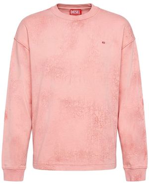 DIESEL Sudadera - Rosa