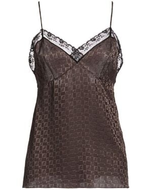 Fendi Top - Marrón