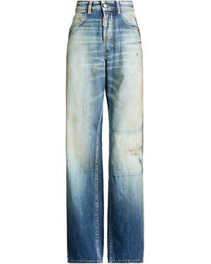 DSquared² Jeans Cotton, Calfskin - Blue