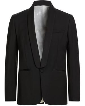 Grifoni Blazer Viscose, Virgin Wool, Elastane - Black