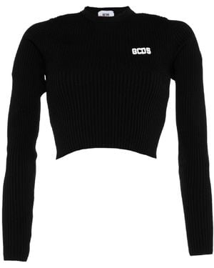 Gcds Jumper Polyamide - Black