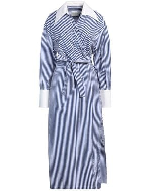 Ballantyne Maxi Dress Cotton, Elastane - Blue