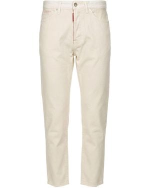 Michael Coal Ivory Jeans Cotton - Natural