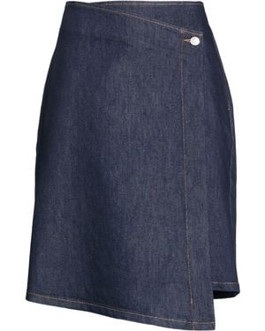 Department 5 Denim Skirt Cotton, Elastomultiester - Blue
