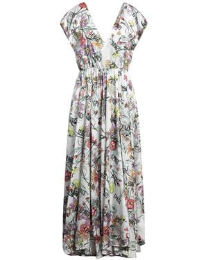 5 PROGRESS Maxi Dress Polyester - White