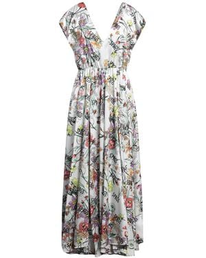 5 PROGRESS Maxi Dress Polyester - White