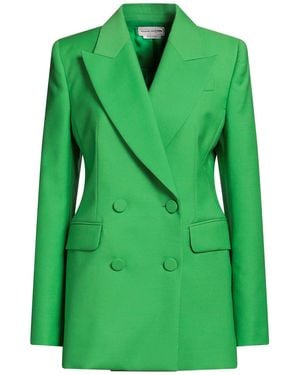 McQueen Blazer Wool, Mohair Wool - Green