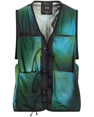 Y-3 Vests - Green