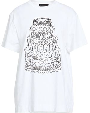 Simone Rocha T-Shirt Cotton - White