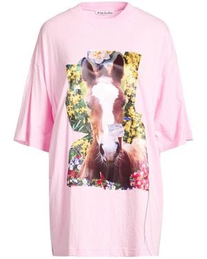 Acne Studios T-Shirts - Pink