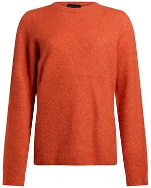 Roberto Collina Sweater Cashmere, Silk, Polyester - Orange