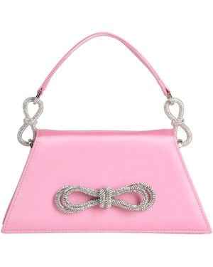 Mach & Mach Handbag Textile Fibers - Pink