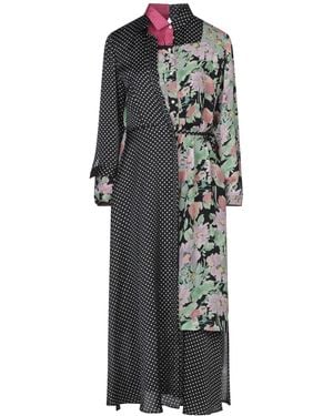 Junya Watanabe Maxi Dress Polyester, Rayon - Gray
