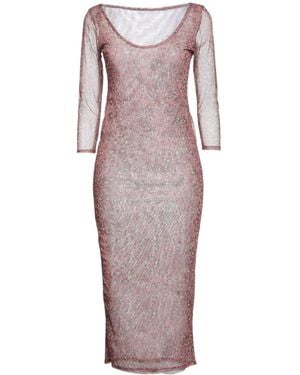 Soallure Midi-Kleid - Lila