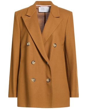 Harris Wharf London Blazer Cotton - Brown