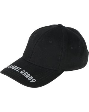 44 Label Group Hat Cotton - Black