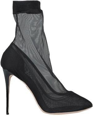Dolce & Gabbana Ankle Boots Textile Fibers - Black