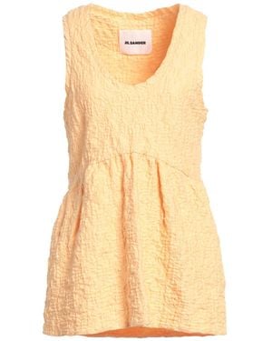 Jil Sander Top Cotton, Polyamide, Elastane - Yellow