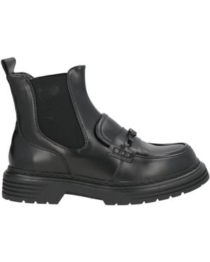 CafeNoir Ankle Boots - Black