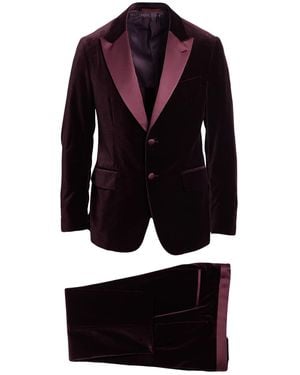 Caruso Suit Cotton, Elastane - Blue