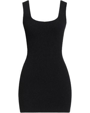 Wardrobe NYC Mini Dress Cotton, Polyamide, Elastane - Black