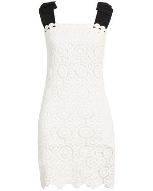 Nora Barth Mini Dress Cotton - White