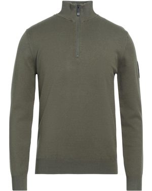 OUTHERE Rollkragenpullover - Grün