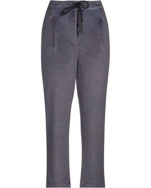 Brand Unique Pants Polyester, Elastane - Blue