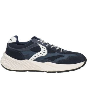 Voile Blanche Trainers Leather, Textile Fibres - Blue