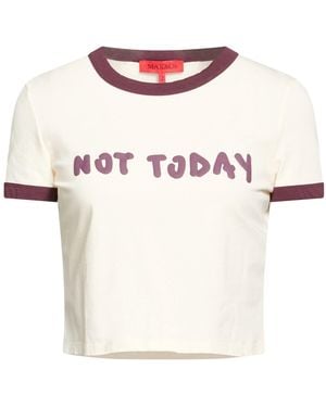 MAX&Co. With Pietro Terzini T-Shirt Cotton, Elastane - Natural