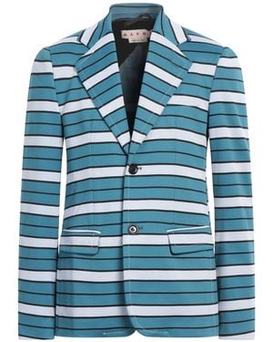 Marni Pastel Blazer Polyamide, Elastane - Blue