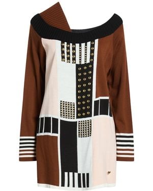 Gai Mattiolo Love To Love Sweater Wool, Acrylic - Brown