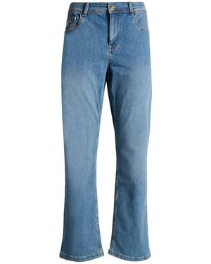 Yes-Zee Jeans Cotton, Elasterell-P, Elastane - Blue