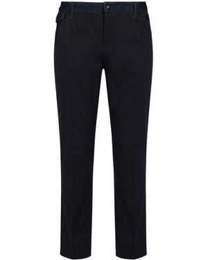 Dolce & Gabbana Pants Cotton, Elastane - Blue