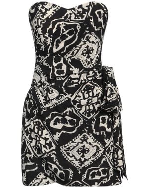 Rodebjer Mini Dress Silk - Black