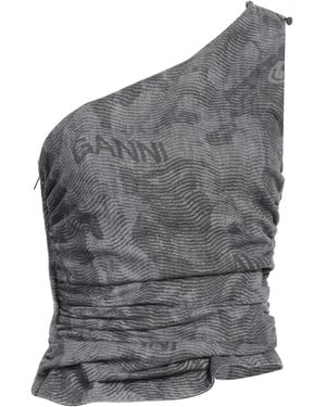 Ganni Top - Grey