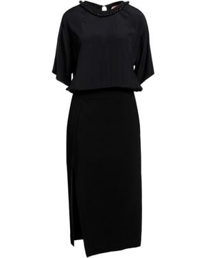 N°21 Midi Dress - Black