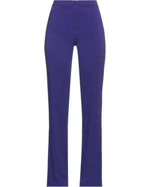 Éclà Pants Polyester, Elastane - Blue