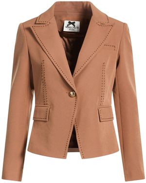 No Secrets Blazer - Brown