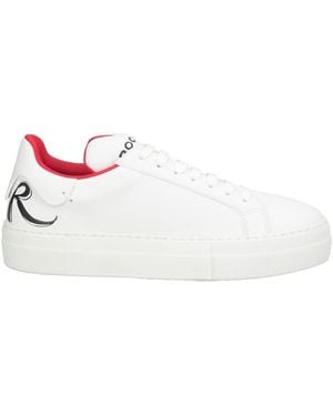 Rochas Sneakers Calfskin - White