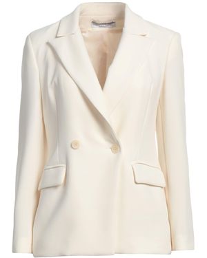 Kaos Ivory Blazer Polyester, Elastane - Natural