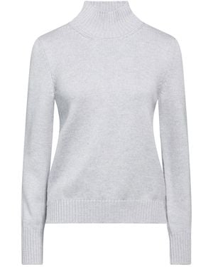 Gran Sasso Light Turtleneck Virgin Wool - White