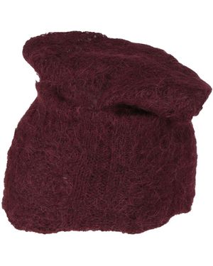 Kangra Hat Alpaca Wool, Polyamide, Wool - Purple