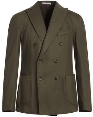 ROYAL ROW Blazer Wool, Virgin Wool, Elastane - Green
