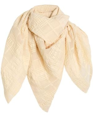 Alysi Sand Scarf Viscose, Cotton, Polyamide, Linen - Natural