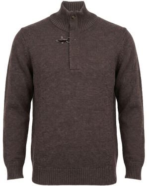 Fay Rollkragenpullover - Braun
