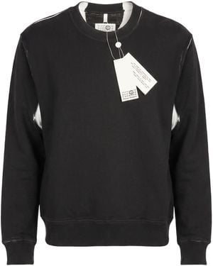 MM6 by Maison Margiela Sweatshirt Cotton - Black