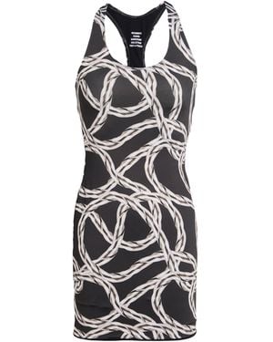 Vetements Charcoal Tank Top Polyamide, Elastane - White