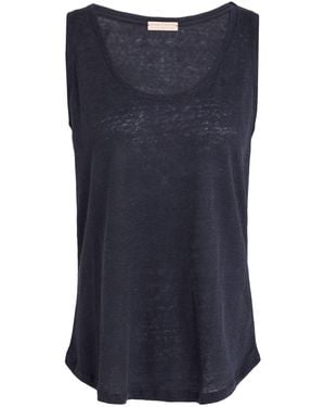 Purotatto Top Linen - Blue