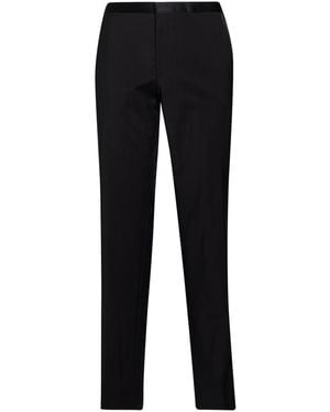 HUGO Pants Virgin Wool - Black